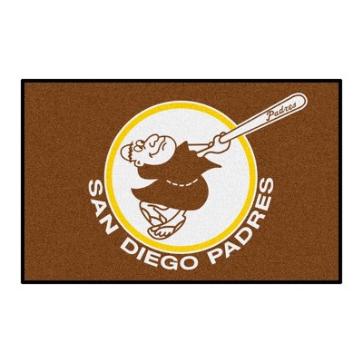 MLB San Diego Padres 19"x30" Retro Accent Rug