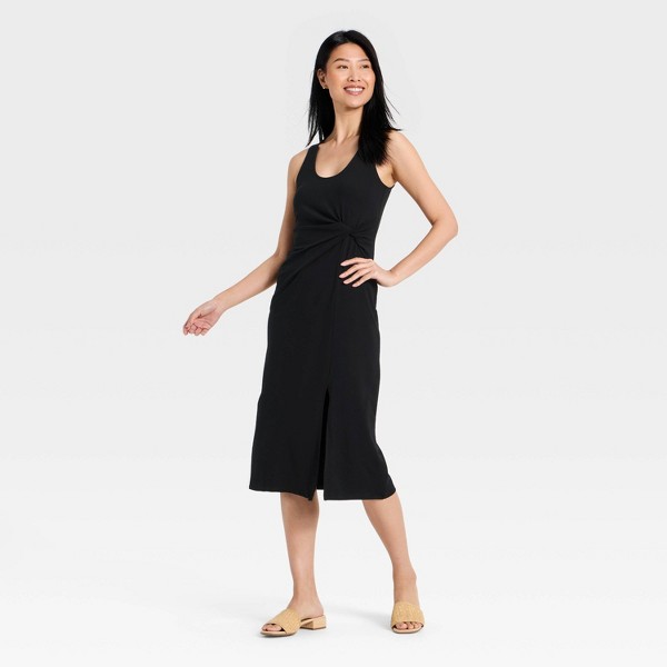 Vestido Midi con Lazada y Torsión para Mujer - A New Day™ 3