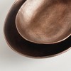Plum & Post Janae Oval Decorative Bowls, Set of 2 - Brown, Cast Aluminum - 4 of 4