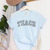 Simply Sage Market Embroidered Teach Garment Dyed Tee - 3 of 4