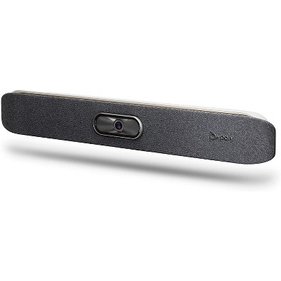 Poly Studio X30 (Polycom) - 4K Video & Audio Bar - Conferencing System for Small Meeting Rooms - Works with Teams, Zoom & More