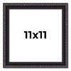 PosterPalooza | Square Antique Red Picture Frame - UV Acrylic, Foam Board Backing, Hanging Hardware - 2 of 4