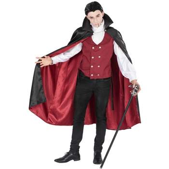 Red Vampire Adult Costume One Size