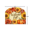 Briarwood Lane Art Sign 8.25x10.25 Welcome Fall Flowers For Fall Art Sign - 2 of 4