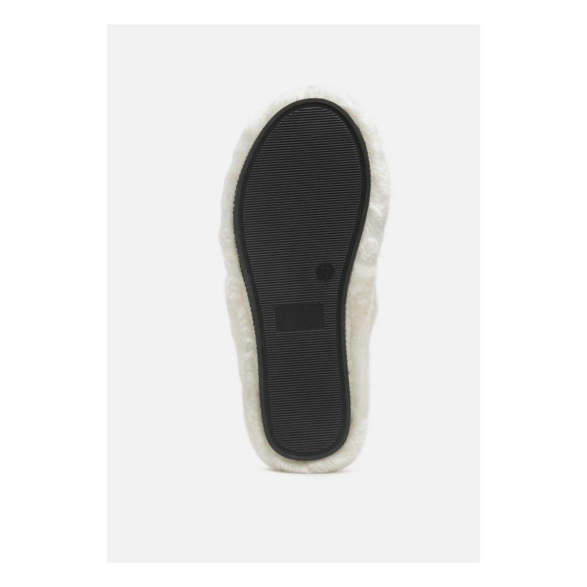 Обувь London Rag Womens Fur Slip On s Flat 10 — фото 5