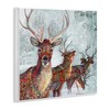 Stupell Industries Winter Reindeer Holiday Landscape Wall Plaque Art - 2 of 4