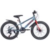 Infurnic Bicycles, 20 Inch Kids Bicycles with Adjustable Seat, Mountain Bike for Boys and Girls, Gray, 55.12"*22.83"*32.68" - 3 of 4