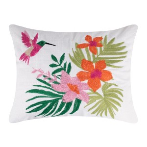 Hummingbird Grove Hummingbird Pillow 14x18 - Levtex Home - 1 of 3