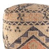 Mark & Day Stratzing 18"H x 18"W x 18"D Global Khaki Pouf - 3 of 4