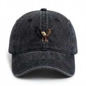 帽子 L.G.B. EagleMan printed knit casquette Anna-Kaci Women's Cotton Baseball Cap with Eagle Embroidery