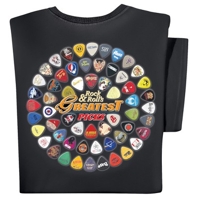 Collections Etc Rock n' Roll's Greatest Picks Short Sleeve Graphic T-shirt