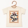 Happy Fall Racoon Skater - Youth Short Sleeve Graphic T-Shirt and Toddler Short Sleeve Graphic T-Shirt - 2 of 4
