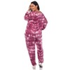 Women's 2 Piece Lounge Set Gray X Large - White Mark - 4 of 4