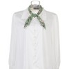 Allegra K Women's Chiffon Floral Print Square Scarves Kerchief Neck Scarf Neckerchief - 2 of 4