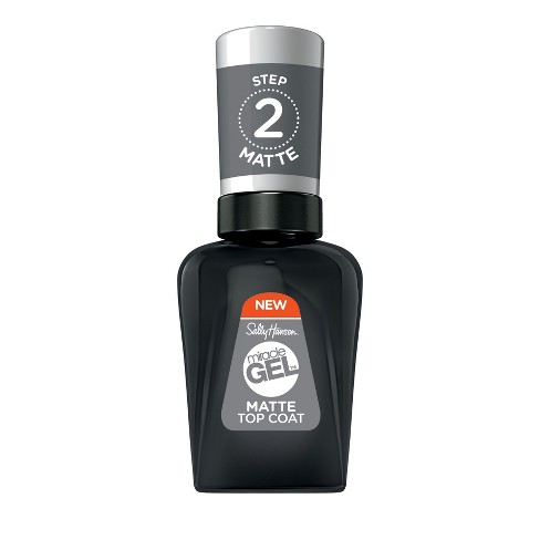 Sally Hansen Miracle Gel Nail Polish 102 Matte Top Coat 0 5 Fl