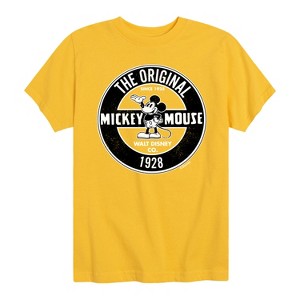 Boys' - Disney - Mickey Mouse Original Badge Short Sleeve Graphic T-Shirt - 1 of 4