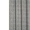 Kate Aurora 2 Piece Multi Color Modern Contempo Abstract Chenille Light Filtering Grommet Top Curtains - 3 of 4