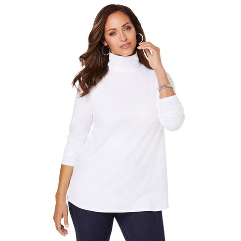 Jess Long-Sleeve Turtleneck Top