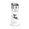 HOST Adjustable Wine Aerator, Decant Wine Instantly, Simulates 6 Hours Decanting, BPA-Free Plastic and Stainless Steel, Set of 1 - 4 of 4
