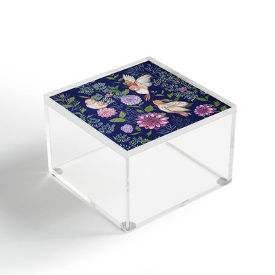 Pimlada Phuapradit Night Garden 4" x 4" Acrylic Box - Deny Designs