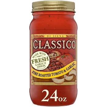 Classico Fire Roasted Tomato & Garlic Pasta Sauce - 24oz