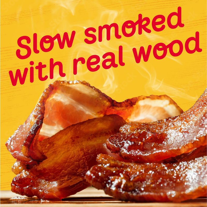 Oscar Mayer Hardwood Smoked Thick Cut Bacon - 16oz, 4 of 12