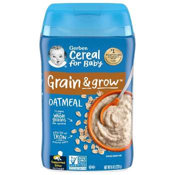 Gerber Single Grain Oatmeal Baby Cereal - 8oz