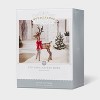 LED Faux Rattan Fawn with Red Bow Christmas Novelty Sculpture Light - Wondershop™ - 4 of 4