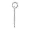Black Bow Jewelry 14k White Gold RN Caduceus Charm - 2 of 4