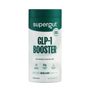 Supergut GLP-1 Booster for Craving Control & Digestive Health - Unflavored - 20 Servings - 1 of 4
