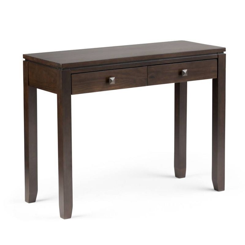 Normandy End Table Brunette Mahogany Brown - WyndenHall, 1 of 9