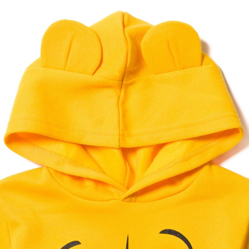 Disney Mickey Mouse Winnie the Pooh Baby Fleece Cosplay Pullover Hoodie Infant, 3 of 6