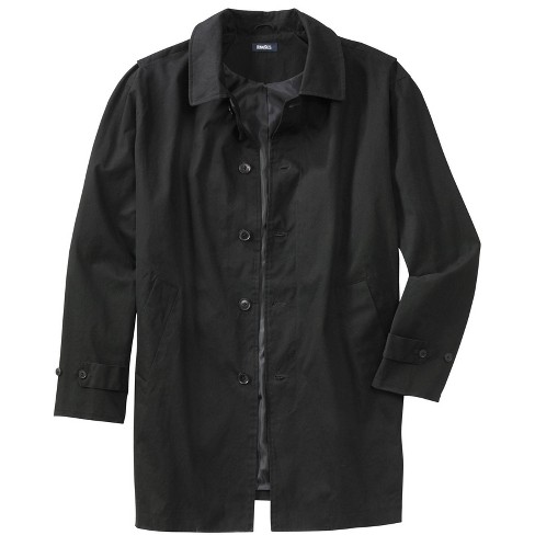 Mens big and hot sale tall trench coat