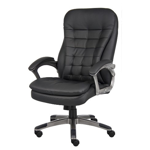 Modern Office Chair With Chrome Arms White - Boss Office Products : Target