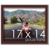 PosterPalooza | Classic Modern Brown Picture Frame - UV Acrylic, Backing Board, Hanging Hardware Included - 3 of 4