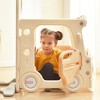 Toddler Slide for Toddlers Age 1-3 with Basketball Hoop and Swing, Baby Slide for Kids Ideal Gift, Indoor Outdoor Backyard Playground - 2 of 4