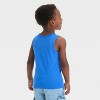 Toddler Boys' Short Sleeve Ride The Wave Tank Top - Cat & Jack™ Blue - 3 of 4