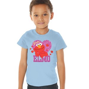Toddler Boys' Sesame Street Valentine's Day Love Elmo T-Shirt For Toddler Boys And Girls - 1 of 4