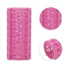 Unique Bargains Women's Heatless Voluminous Hair Roller 2.76"x1.34" Rose Red 3pcs - 3 of 4