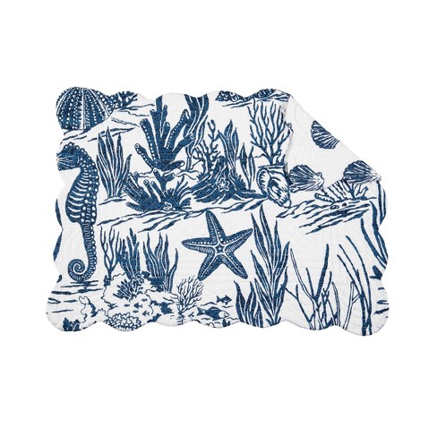 C&F Home Reef Shores Placemat Set of 6 - image 1 of 4