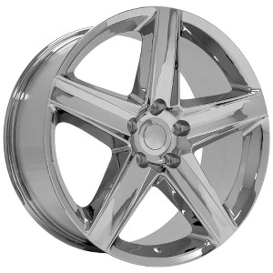 OE Wheels LLC JP06-20090-5500-34C Chrome Wheel Painted (20 x 9. inches /5 x 127 mm, 34 mm Offset) - 1 of 3