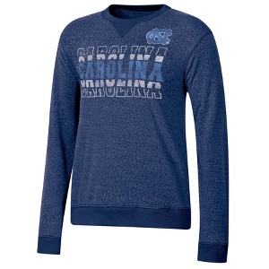NCAA North Carolina Tar Heels Women's Crew Neck Fleece Sweatshirt - 1 of 3