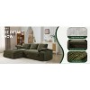 Mocamel 99x69 Modular Sectional Sofa Minimalist LShape 2PC Free Combo InstallFree LivingBedroom - 3 of 4