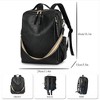 Wikineon Chic Black Retro-Style Backpack for Women: Multi-Functional PU Fashion Bag with Vintage Charm, Perfect for Daily Use, Travel & Work - 4 of 4