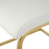 PAGED Upholstered Dining Chairs Modern Living Room Chairs Comfortable Kitchen Chairs with Metal Legs for Living Room - 4 of 4