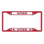 NCAA Utah Utes Colored License Plate Frame