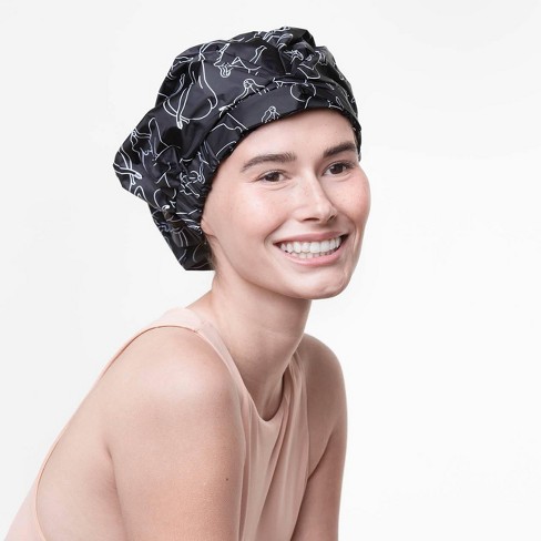 Kitsch Recycled Polyester Luxe Shower Cap