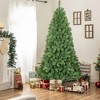 JUJABU 7FT Green Christmas Tree with Memory Wire Branches, 1064 Tips PVC Design, Easy Assembly Holiday Decor for Indoor Spaces - 2 of 4