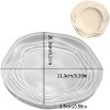 JDICTION Ocean Wave Tray Mold for Resin, Irregular Flower Shape Silicone Mold for Concrete, 3D Jewelry Trinket Dish & Soap Dish DIY Craft - 2 of 4