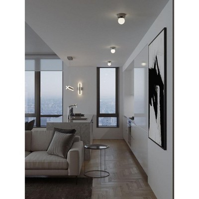 AFX Pearl 1 - Light Flush Mount in  Satin Nickel